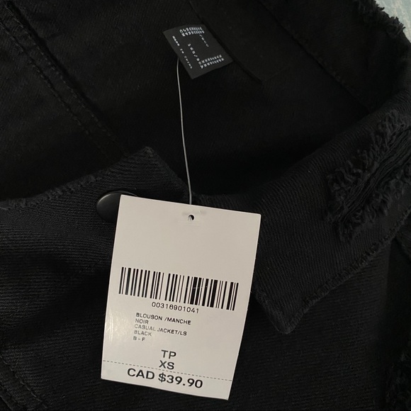 Black Jean Jacket - Picture 7 of 8